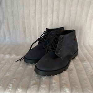 Marc Joseph New York Suede Lace-Up Chukka Boots – Navy – Women’s